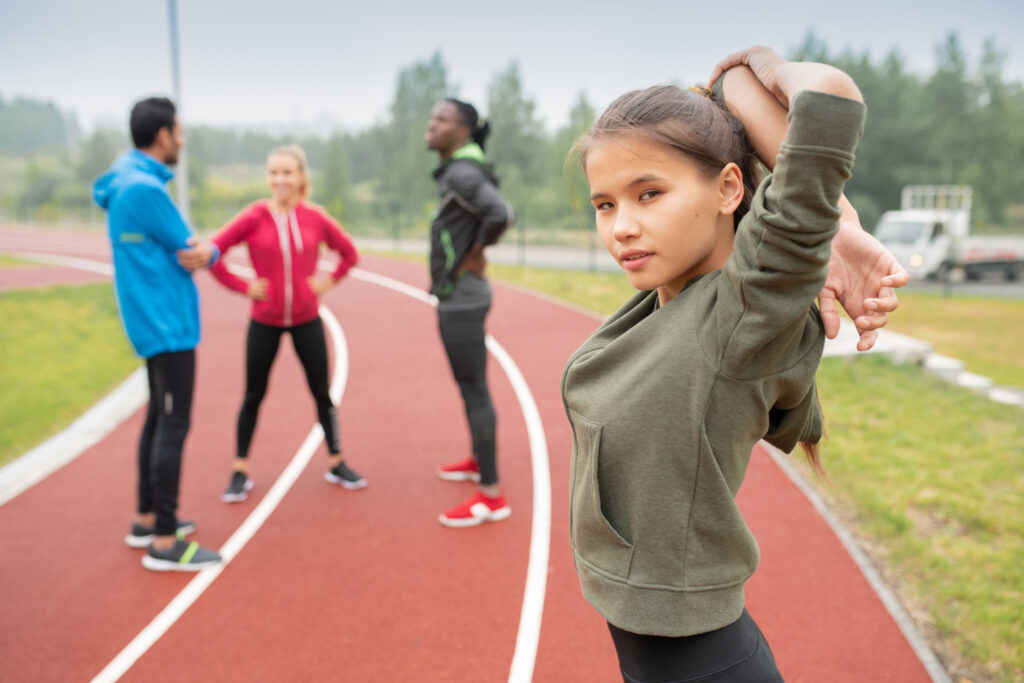 échauffement running